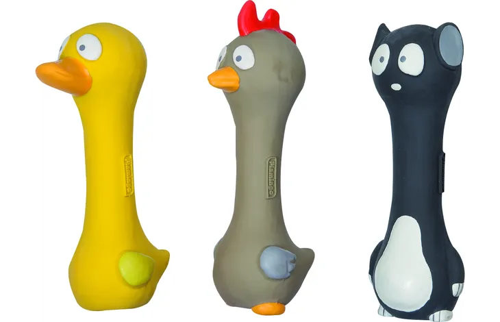 LATEX DUMBELL ANIMAL